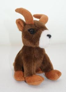 China Brown Sitting Bighorn Sheep Stuffed Plush Toys wholesale