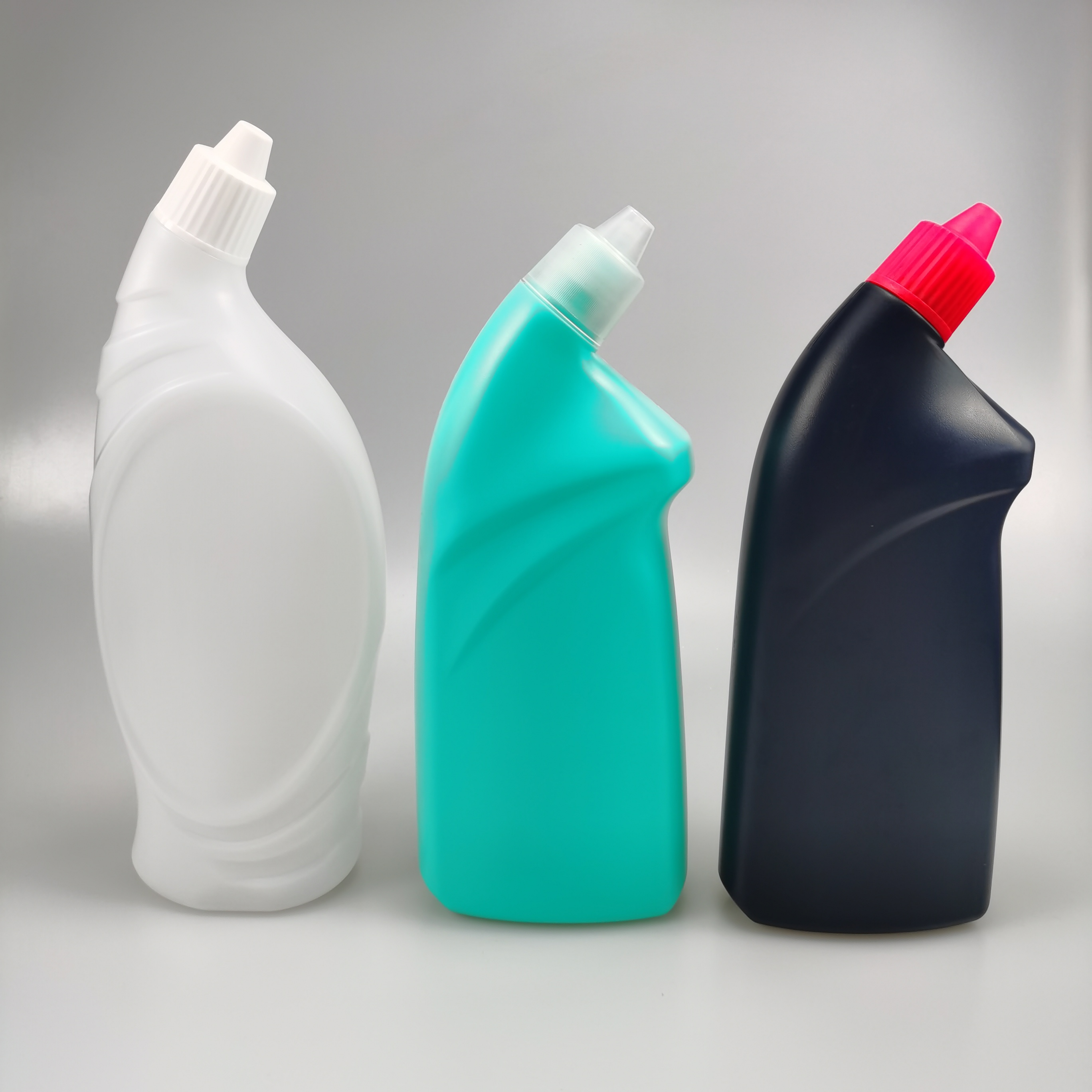 750ml HDPE Toilet Cleaner Bottle for Toilet Bowl Detergent Sealing Type and Screw Cap