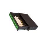 19 Inch 2U Fiber Optic Panel , Rack Mount Fiber Patch Panel For FTTH