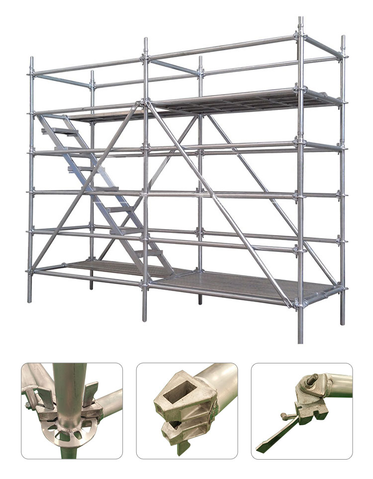 Layher Ringlock Mobile Steel Scaffolding System