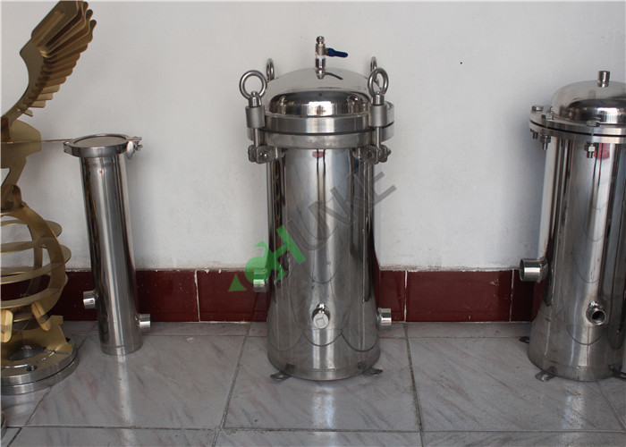 Φ230×410 SS304 Cartridge Filter Housing Capacity 500L-200000L
