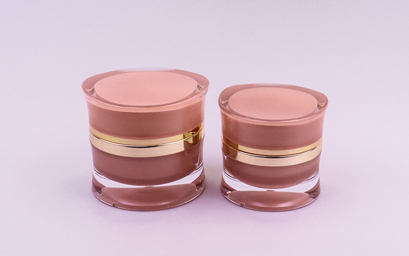 OEM ODM Acrylic Plastic Cream Jar 30g 50g Empty Acrylic Cosmetic Container