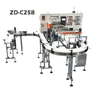 China 1row Wet Tissue Packing Machine , 23bags/Min V Fold Wet Wipes Packing Machine wholesale