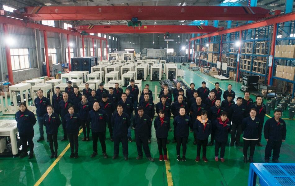 Screw compressor 15KW 20HP 1.67m3/min 16Bar Smart Inverter with controlled with Base Storage Tank,Dryer and Line Filters