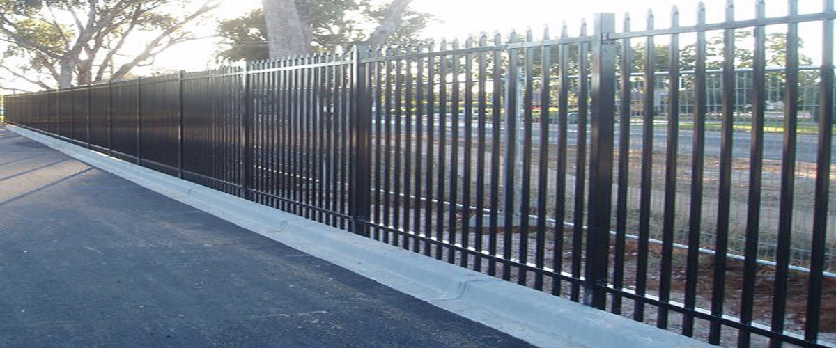 Decorative and ornamental garden 2.1x2.4m security fencing for sale