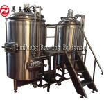 Turnkey Home Brewing Equipment Automatic Brewing System 500L 800L 1000L