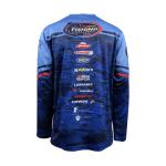 Adults Custom Sublimation Performance Wicking Fishing Jersey Polystere Shirt