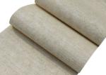 Washable Retro Vintage Wallcovering / Creamy White English Letter Wallpaper