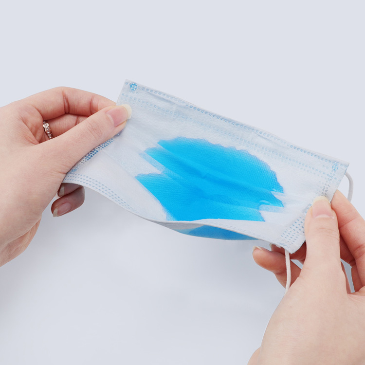 Disposable 3 Ply Disposable Earloop Mask Outdoor Hospital Use Blocking Virus