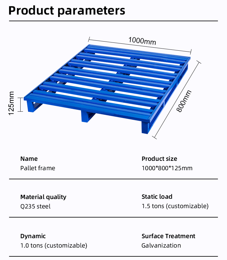 Industrial Folding Steel Storage Cage Stackable Wire Mesh Pallet Cage 200kg Capacity