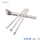 10pcs Angular Natural Hair Makeup Brush For Girls
