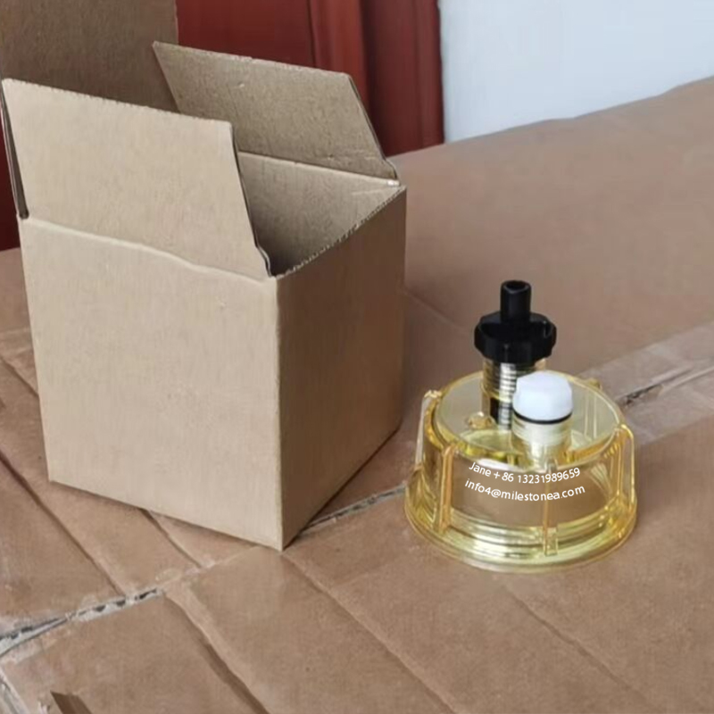High Efficiency Diesel Plastic Glass Fuel Filter Water Bowl Series for R12P R12T R12S filter truck marine