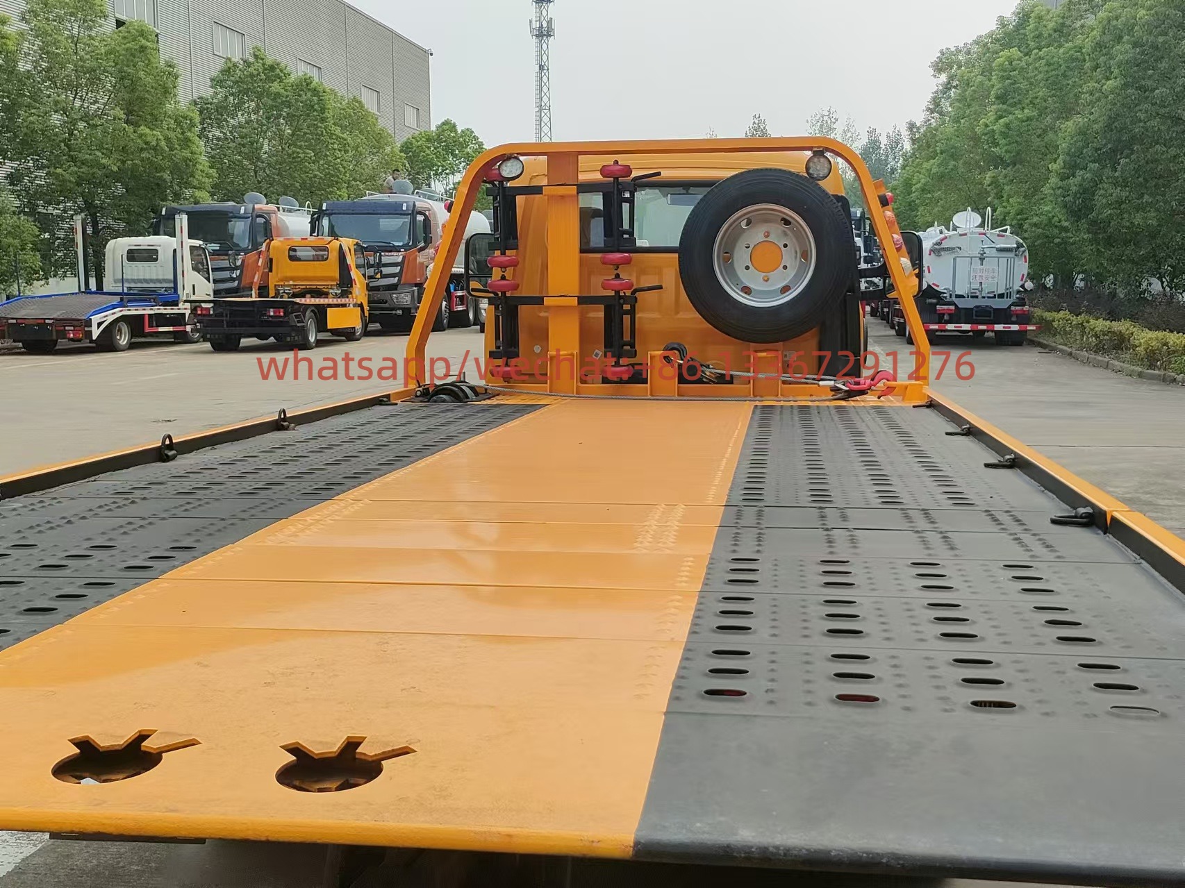 China Factory Supply Customized DFAC DongFeng 3Ton Recovery Truck Small Mini Light Duty 4X2 Flatbed Platform Tow Wrecker Truck