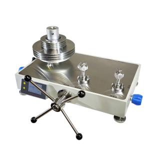China High Accuracy Dead Weight Pressure Tester , Precision Pressure Calibrator wholesale