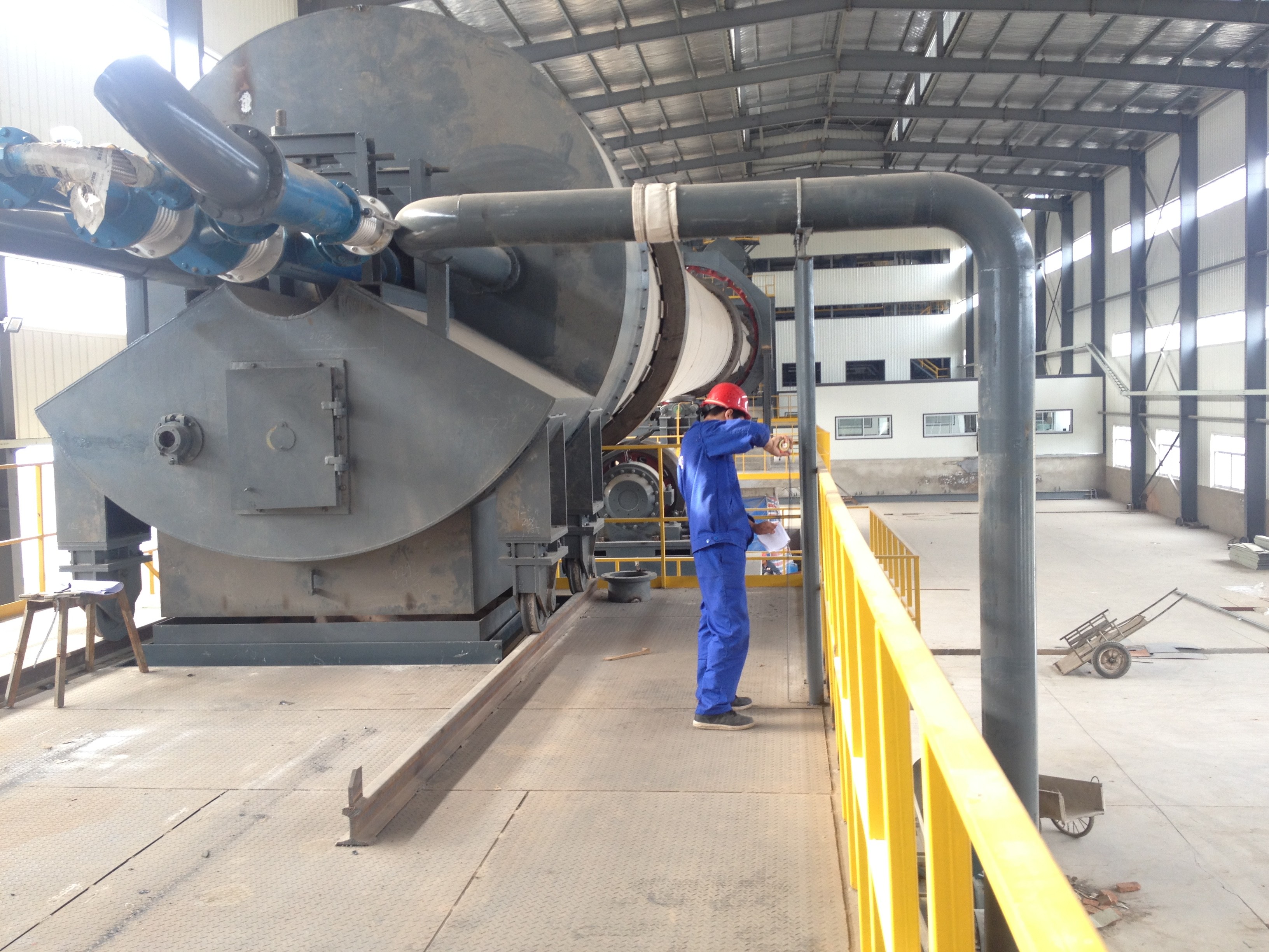 Energy Saving Pulverized Coal Burner , Cement Kiln Burner High Reliability