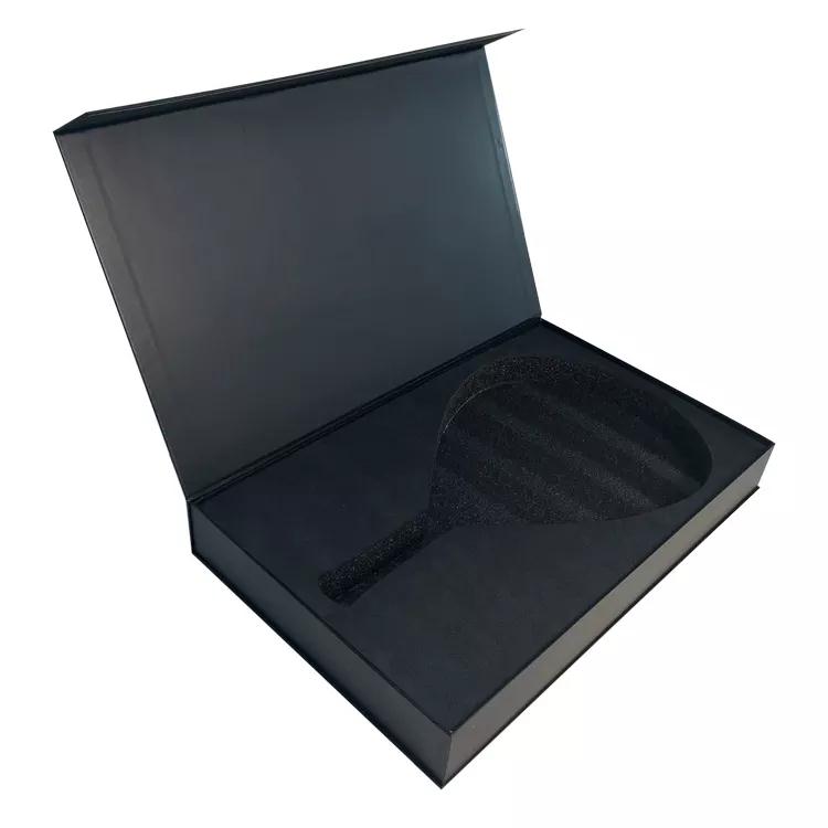Rigid Cardboard Magnetic Packaging Box For Ping Pong Ball Table Tennis Padel Racket