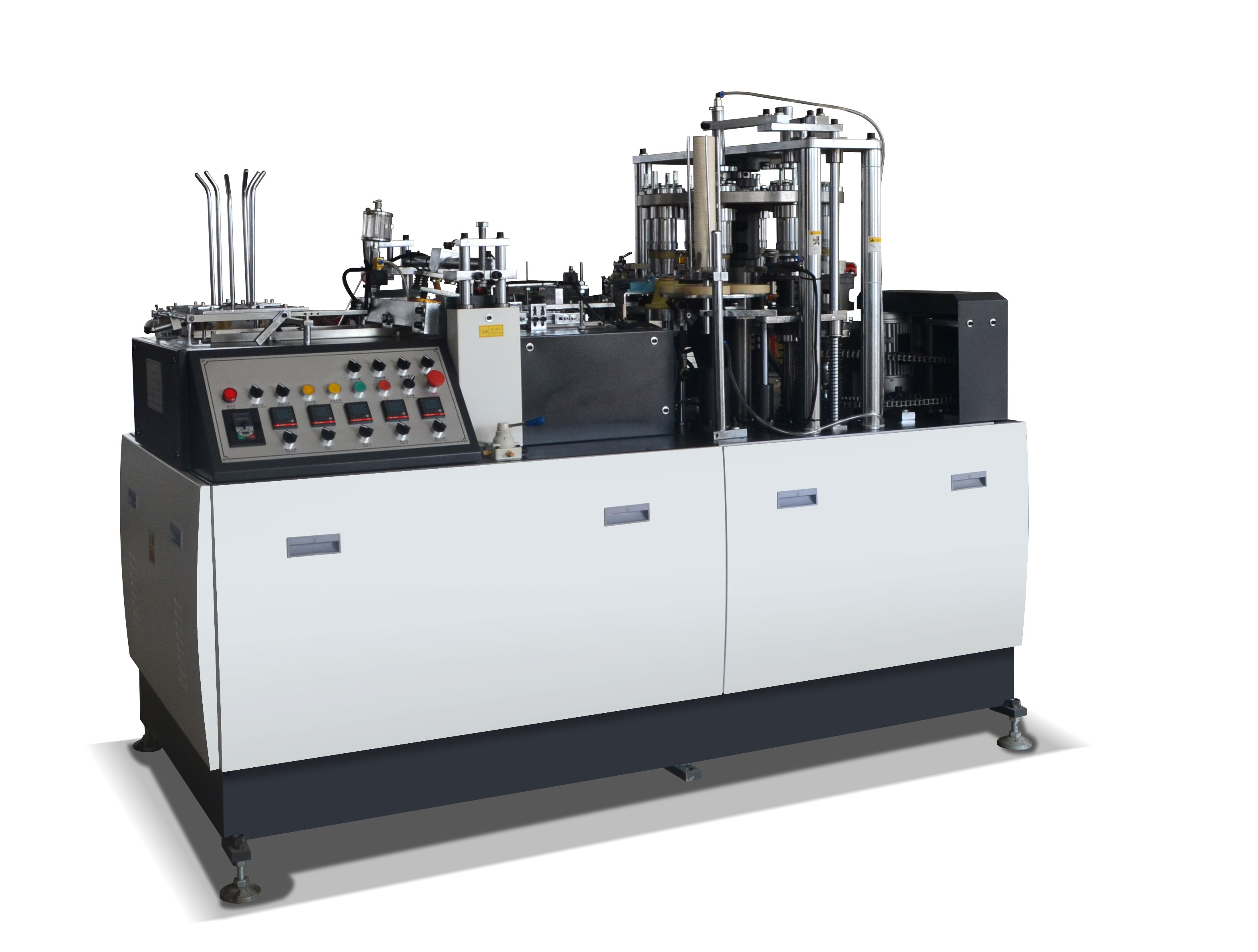 65-85 pcs/min Capacity Fully Automatic Disposable Paper Drinking Cup Forming Machine Gas Source 0.4-0.5m3/min for Market