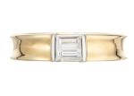 0.58ct 6x4MM Solitaire Stone 14K Solid Gold Jewellery Diamond Wedding Ring