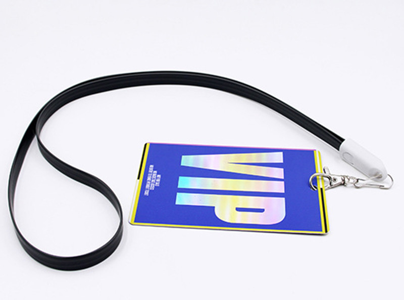 92cm USB 2.0 Charging Cable Name Card Mobile Phone Case Lanyard