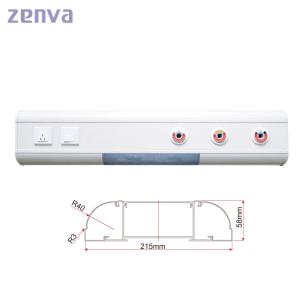 China Aluminum Alloy 1.2m Medical Gas Bed Head Unit Hospital Ward Equipment wholesale