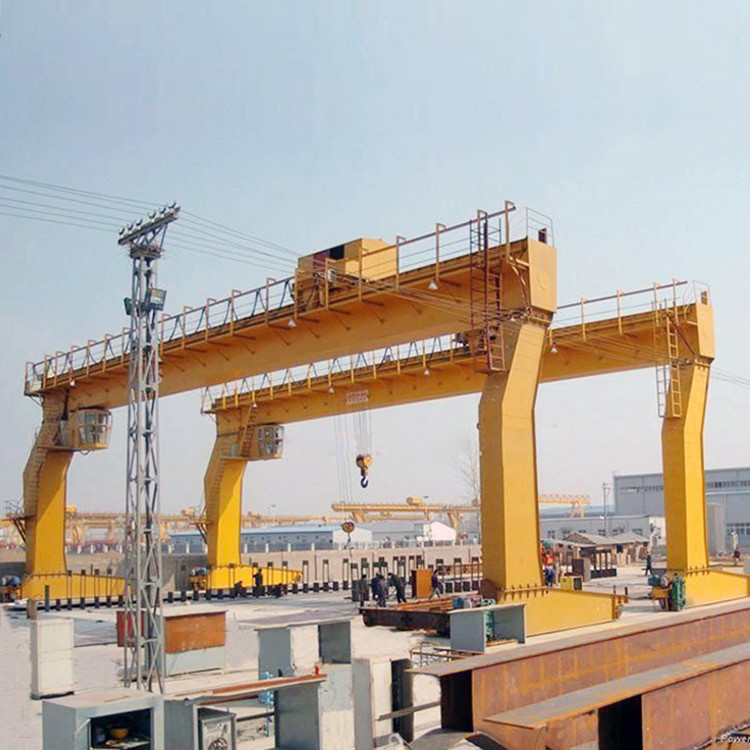 L Type Single Beam Gantry Crane Bridge Construction 20 Ton