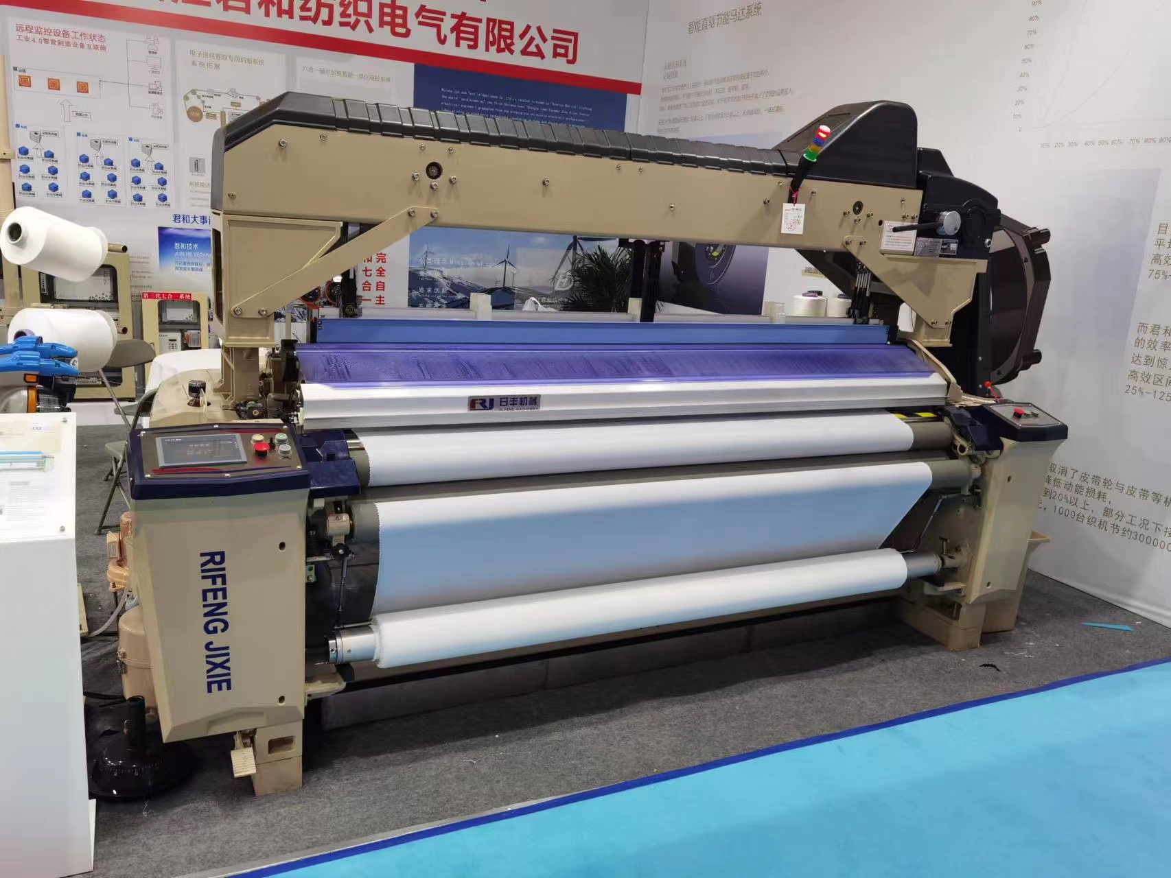 Automatic Power Loom Textile Machine Fabric 1000RPM High Speed Dobby Opening