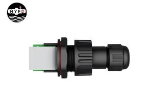 China IP68 8 Pin Nylon PA66 Waterproof Rj45 Connector wholesale
