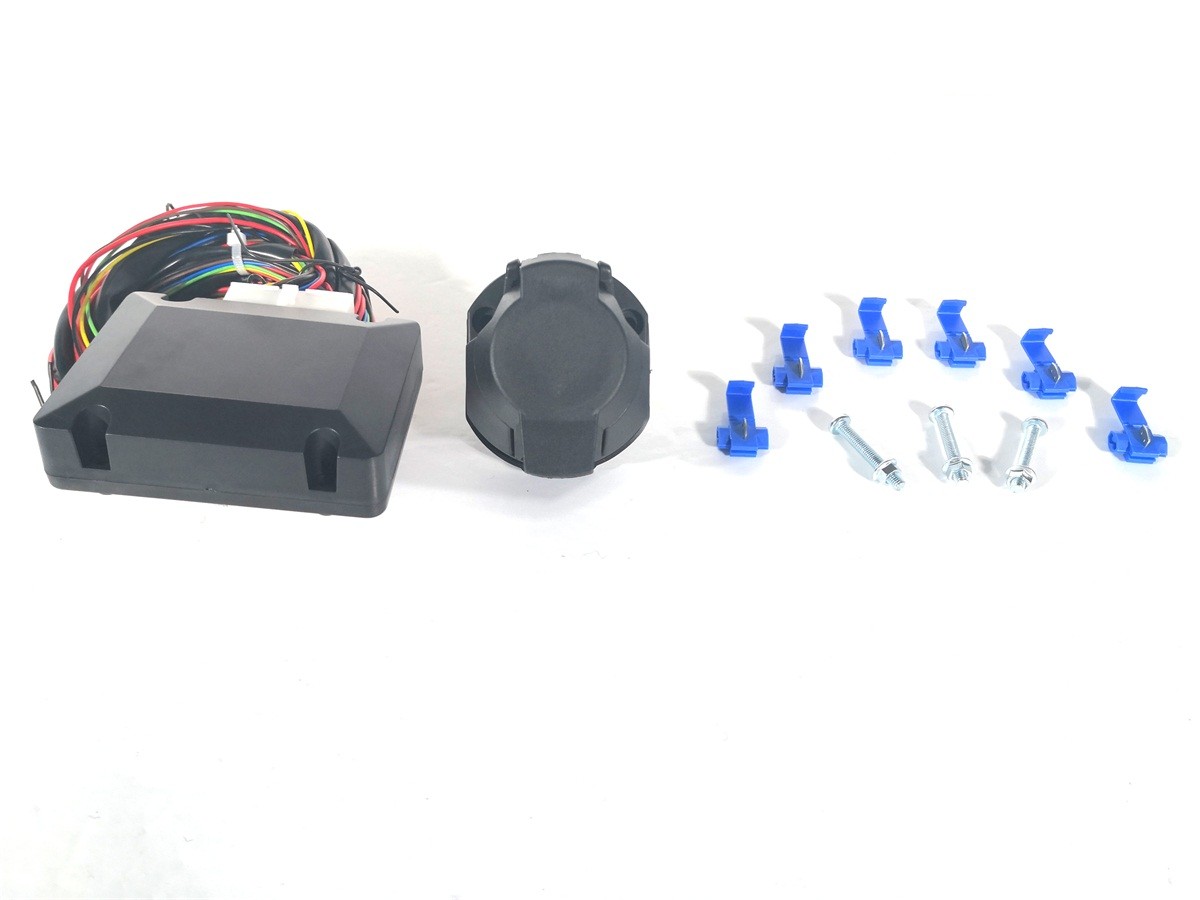 PVC Trailer Wiring Harness 7 Pin Rubber Brass ISO1724 Certification