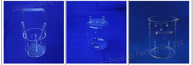 High Strength Melting Crucible , Fritted Glass Crucible Excellent Thermal Shock Stability