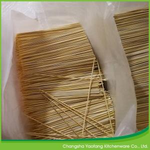 China Non Stick Disposable Bamboo Barbecue Skewers Eco Friendly Custom Logo wholesale