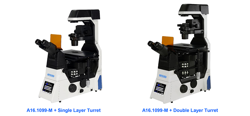 OPTO EDU A16.1099 Full Auto Semi-APO Inverted Fluorescent Microscope