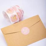 Custom Printed Round Plastic Synthetic Paper Labels Vinyl Adhesive Waterproof