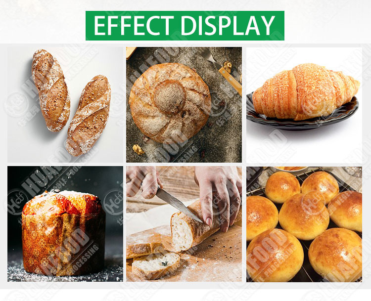 Commercial Automatic Food Processing Machines Electric Bread Baking Oven Equipment