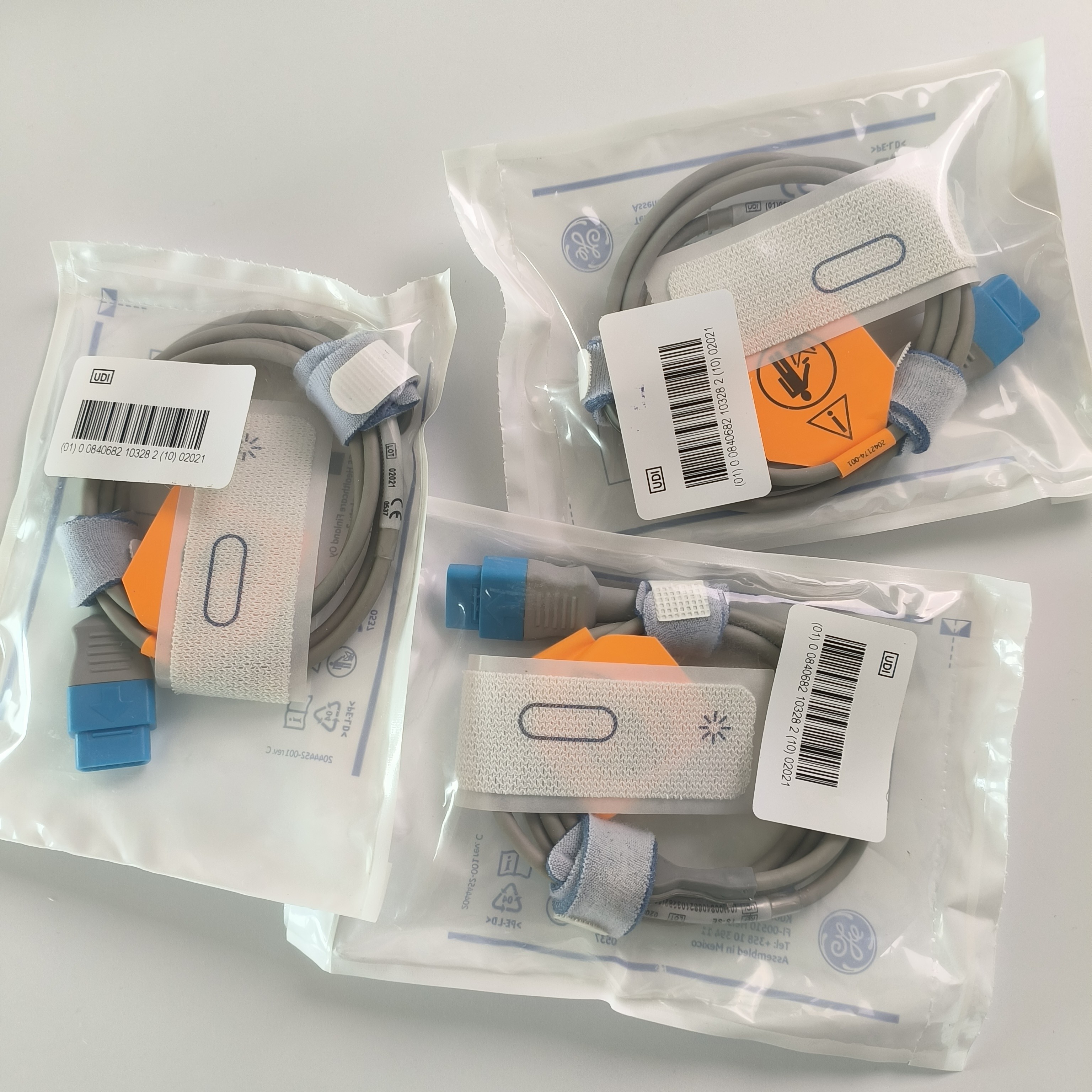 Datex-Ohmeda TruSignal SpO2 Sensitive Skin Sensor Reusable 3 Pcs. REF: TS-SE-3