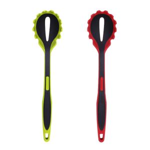 China Safe Private Label Silicone Kitchen Accessories Non Stick Customize Spaghetti Tong wholesale