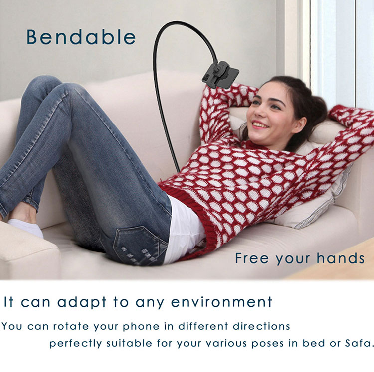 Flexible Mobile Gooseneck Phone Holder Bed Tablet PDA 940mm