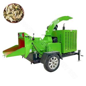 China 55HP 32HP mobile wood crusher wood crusher machine wood branch crusher machine wholesale