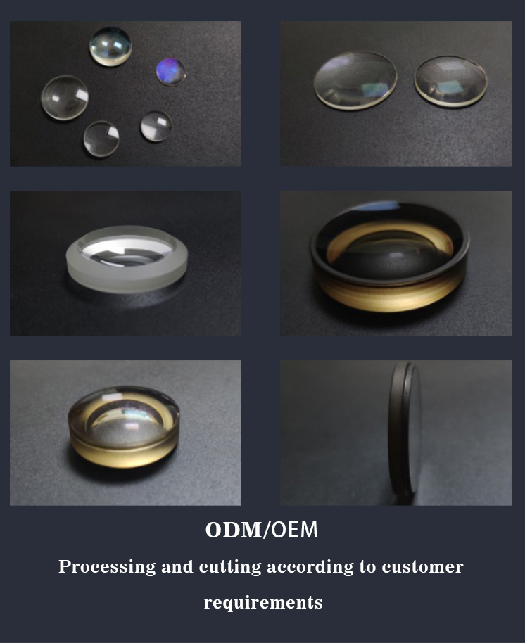 Customized Optical High Precision Glass Lens For Camera Lens Glasses