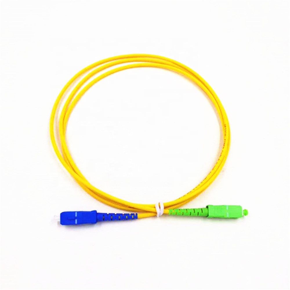 OEM Telecom Fiber Patch Cord Jumper Cable SC/UPC-SC/APC Optic Fiber Jumper