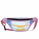 Fashion Laser Waist Bag Transparent All-Match Bag New Waist Bag Ins Women'S