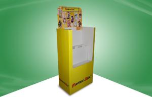 China Yellow Customized Store Storage Cardboard Display Units for Frame wholesale
