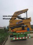 Container Sidelifter Trailer 3 Axle 20 Feet and 40 Feet Container XCMG Crane