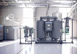 China Atlas Desiccant Air Dryers CD20+-335+ Pressure Dew Point -40°C wholesale