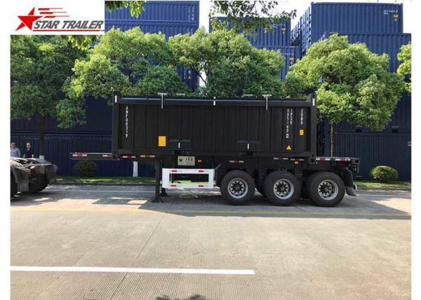 Transport Container Skeletal Container Trailer 3 Axles Lightweight Heavy