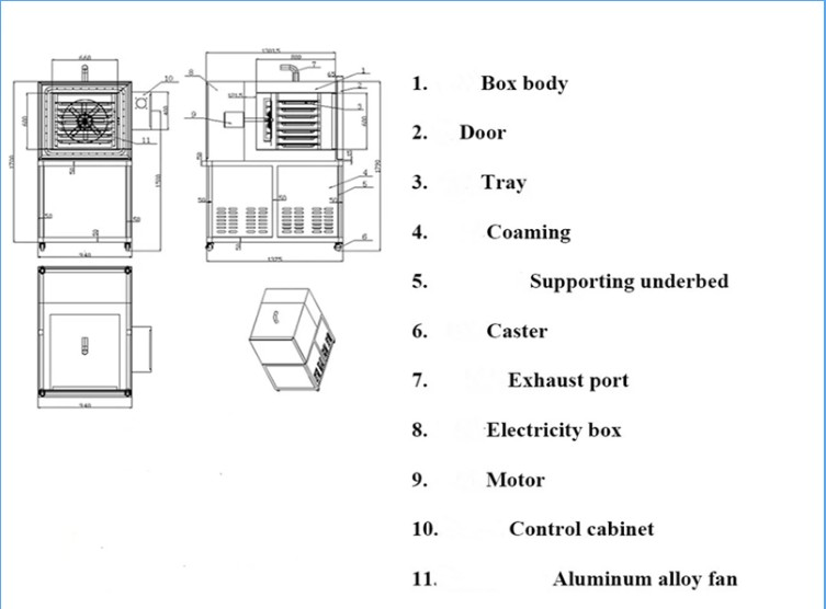 Individual Iqf Commercial Liquid Nitrogen Blast Freezer 1kw 50kg/H