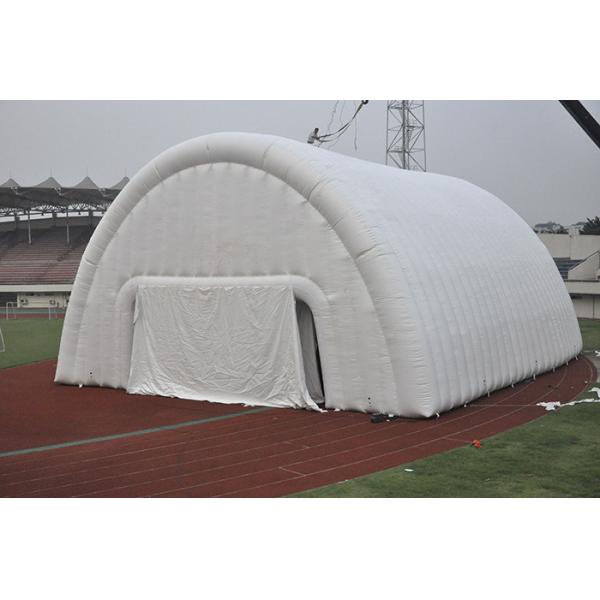 Professional Outdoor White PVC Inflatable Sport Tent For Event 40 × 15m
