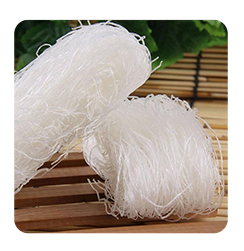 Clear White Halal Mung Bean Longkou Vermicelli 100G 250G 500G for Customized Packaging