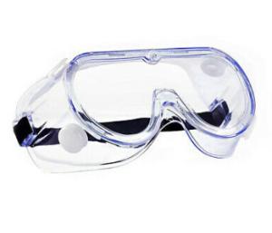 China High Transparency Medical Safety Goggles For Blocking Saliva Droplets / Viruses wholesale