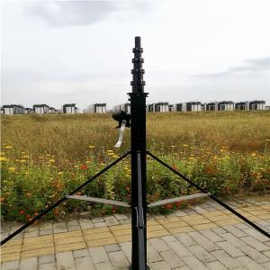 China Aerial Pole Winch Up 50ft 15M Antenna Telescopic Mast wholesale