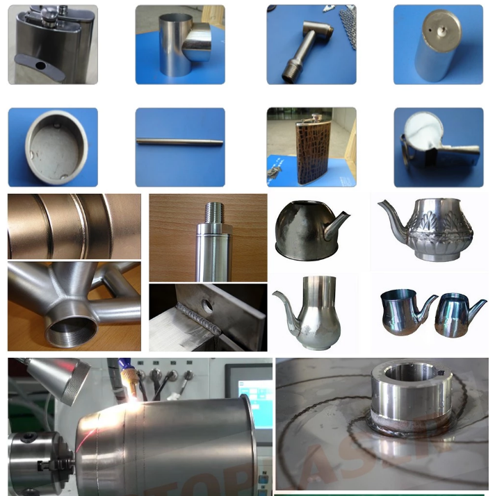1000w 1500w 2000w Aluminum Stainless Steel Iron Handheld Metal Fiber Laser Welding Machine